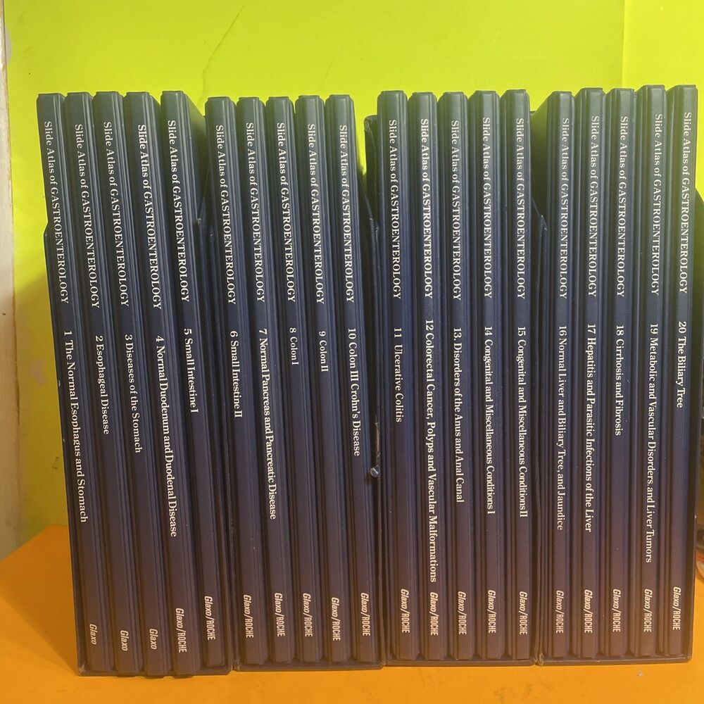 Slide Atlas Of Gastroenterology  Vol. 1 To 20 Glaze/roche Study Guide